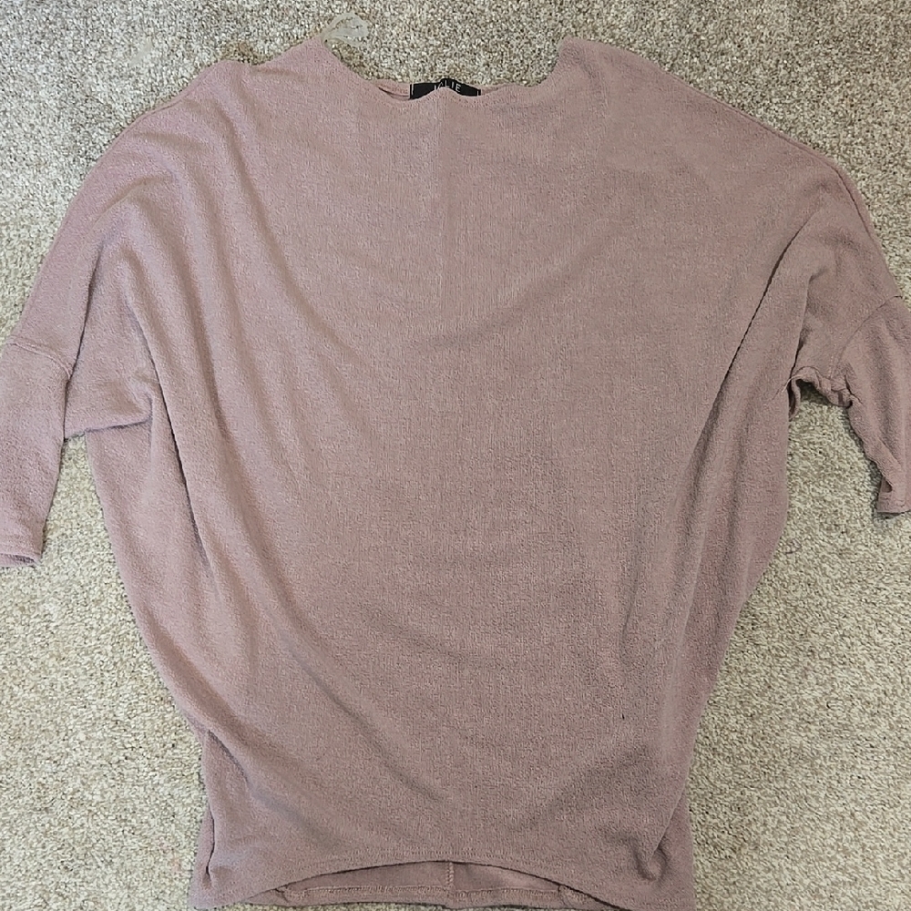 Oversized Mauve Sweater